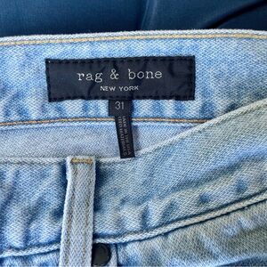 Rag and Bone Jeans Wide Leg Light Blue 31 One of a Kind Personalized Never Worn